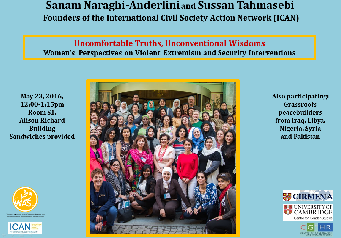 Uncomfortable Truths, Unconventional Wisdoms: Women's Perspectives on Violent Extremism and Security Interventions